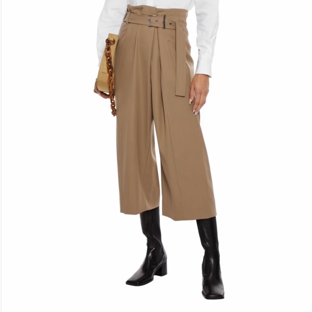 Brunello Cucinelli Cropped Wide Leg Pants